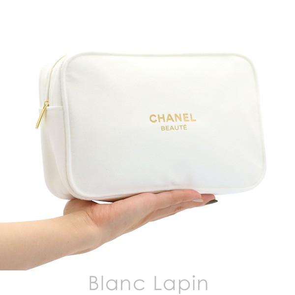 ノベルティ】 シャネル CHANEL コスメポーチ #ホワイト [092553]の通販