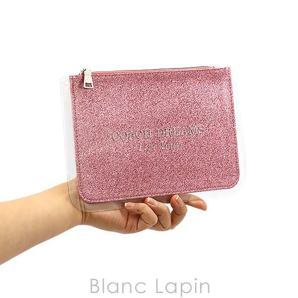 ノベルティ】 コーチ COACH コスメポーチ フラット #ピンク [117142]の通販はau PAY マーケット - ＢＬＡＮＣ  ＬＡＰＩＮ［ブラン・ラパン］