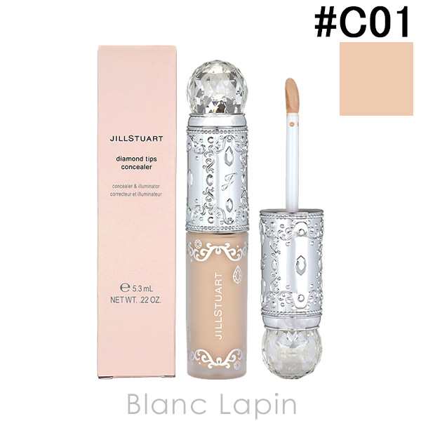 ジルスチュアート JILL STUART ダイヤモンドティップスコンシーラー カバータイプ #C01 linen beige 5.3ml  [579611]｜au PAY マーケット