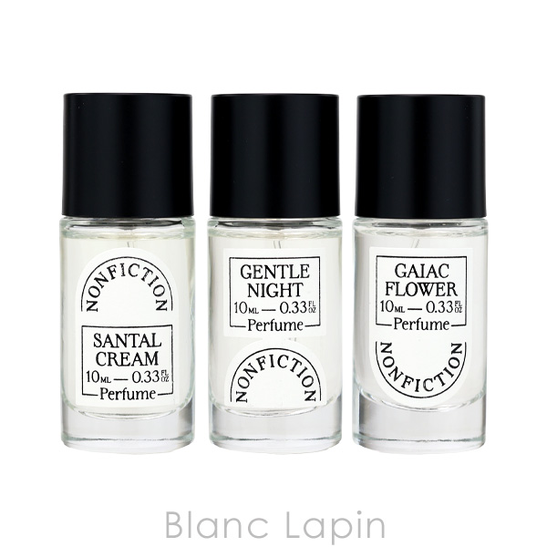 ノンフィクション NONFICTION オードパルファムミニトリオ 10ml x3