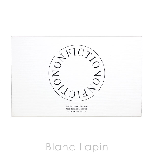 ノンフィクション NONFICTION オードパルファムミニトリオ 10ml x3 フレグランスユニセックス 香水 [837855]_4