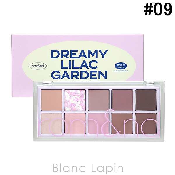 ロムアンド rom&nd ベターザンパレット #09 DREAMY LILAC GARDEN 8g 