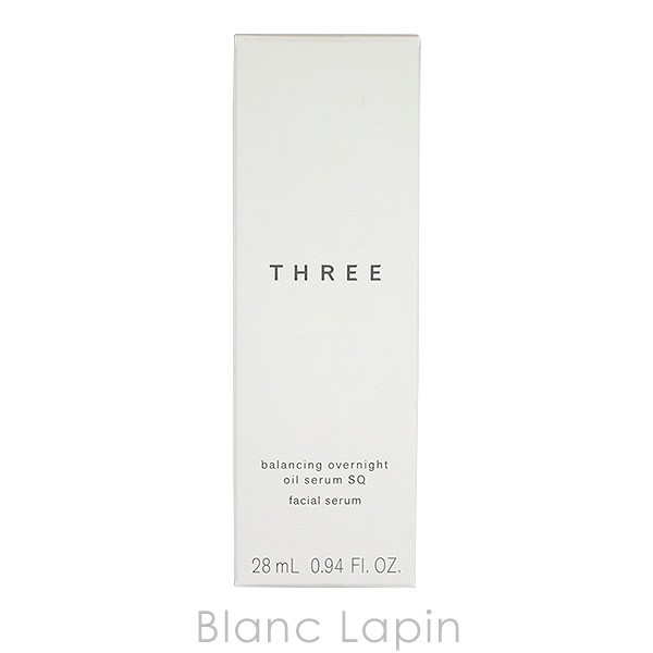 スリー THREE バランシングオーバーナイトオイルセラムSQ 28ml [591512