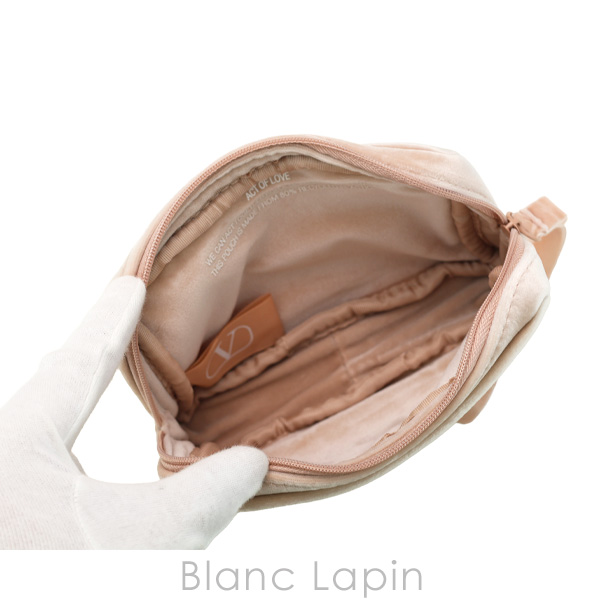 VALENTINO GARAVANI ヴァレンティノ バニティ ポーチ コスメ Vltn カーフスキン ポーチ for メンズ インチ Pink Pp