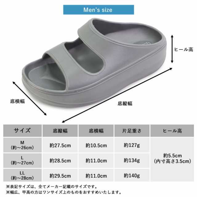 厚底サンダル レディース メンズ 軽量 グミ足感 厚底 EVAサンダル おしゃれ サンダル ベルトサンダル (ak-SY-120801-210251)  痛くない 美の通販はau PAY マーケット みどりや＆GIFT au PAY マーケット－通販サイト