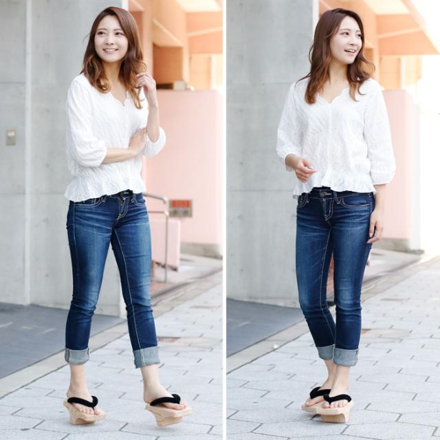 一本歯下駄 天狗下駄 ショート 大分県産 日田下駄 体幹 コア