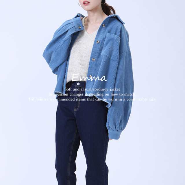 50％OFF】 ジャケット レディース コーデュロイジャケット