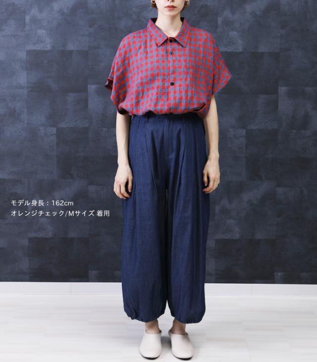 リネン 麻100％ ロングシャツ レディース 春夏 シャツ