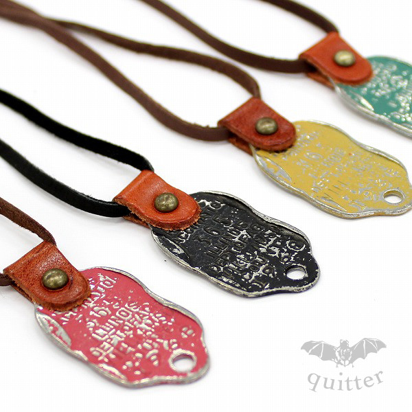 日本製 ネックレス ブレスレット メンズ 本革 レザー ハンドメイド ブランド Quitter カーフレザー Wo Qta 066m メール便送料無料 レの通販はau Wowma みどりや