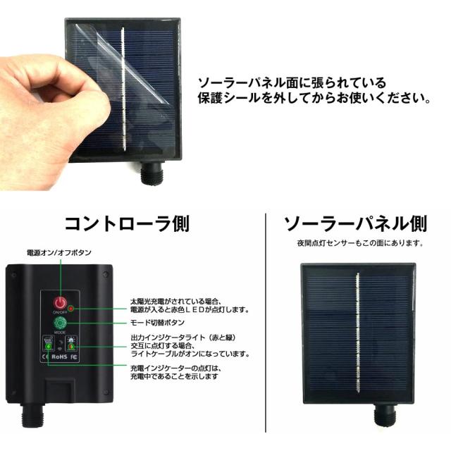 8個セット 200球 20M イルミネーション ソーラー 屋外 リモコン付き イルミネーションライト クリスマス クリスマスライト ハロウィン 造形 装飾 飾り付け ソーラーライト ジュエリーライト LED 高輝度 ワイヤーライト (ASH-SOR-M-200L)【沖縄県除き送料無料】