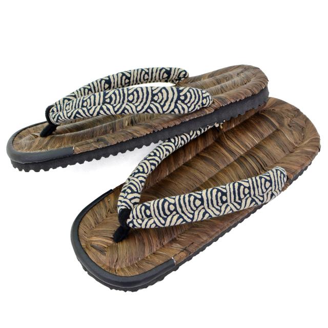 雪駄 草履 タイヤ底 ラジアル底 日本製 竹春 竹皮 ぞうり ゴム底