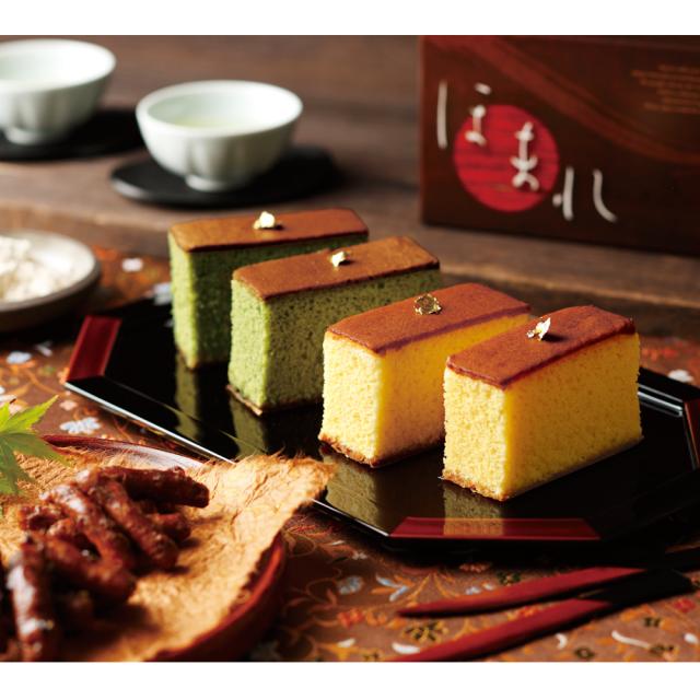 匠菴謹製 ミニたんす御進物 ほまれ かすてぃら＆今治産たおる HMKF-HJ3