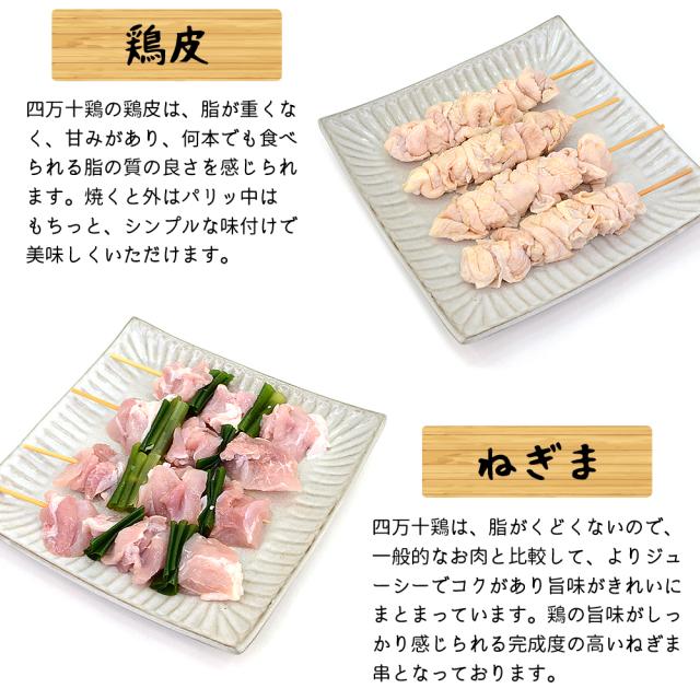 焼き鳥 四万十鶏 オススメ 84本 セット 30g(12本×7種) 鳥肉 四万十鳥 食べ比べ 国産 しまんと鶏 鶏肉 串 串焼き 焼き鳥串 焼鳥 やきとり 高知産 もも肉 むね肉 ささみ 砂肝 鶏皮 ねぎま 手羽串 BBQ 冷凍 [冷凍便] [ヤマト発送]【北海道沖縄県除き送料無料】_9