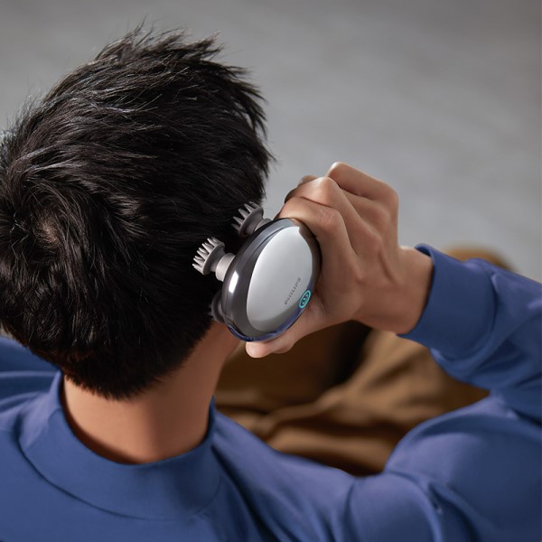 フィリップス PHILIPS ヘッドブラシ ケアブラシ ヘッドマッサージ 軽量 軽い 電動 頭皮マッサージ 血行促進 防水 入浴 お風呂 ブラシ マッサージ 頭皮マッサージブラシ ミニヘッドブラシ PPM1301 【沖縄県除き送料無料】ギフト対応 メッセージカード無料_9