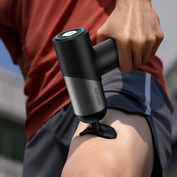 フィリップス PHILIPS マッサージガン 7段階振動 モード2種 強力 マッサージ器 運動 スポーツ 電動 筋膜ガン ハンディガン コンパクト Type-C 充電式 アタッチメント付き 筋膜リリースガン PPM7323 【沖縄県除き送料無料】ギフト対応 メッセージカード無料_6