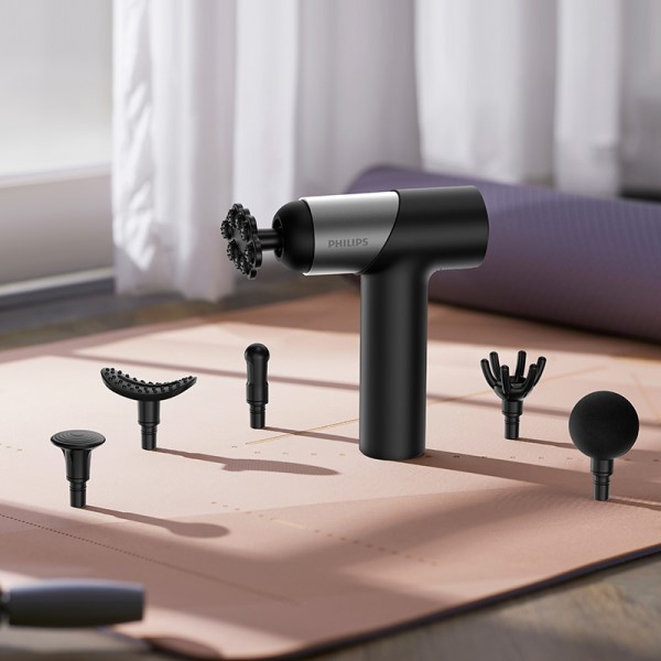 フィリップス PHILIPS マッサージガン 7段階振動 モード2種 強力 マッサージ器 運動 スポーツ 電動 筋膜ガン ハンディガン コンパクト Type-C 充電式 アタッチメント付き 筋膜リリースガン PPM7323 【沖縄県除き送料無料】ギフト対応 メッセージカード無料_15