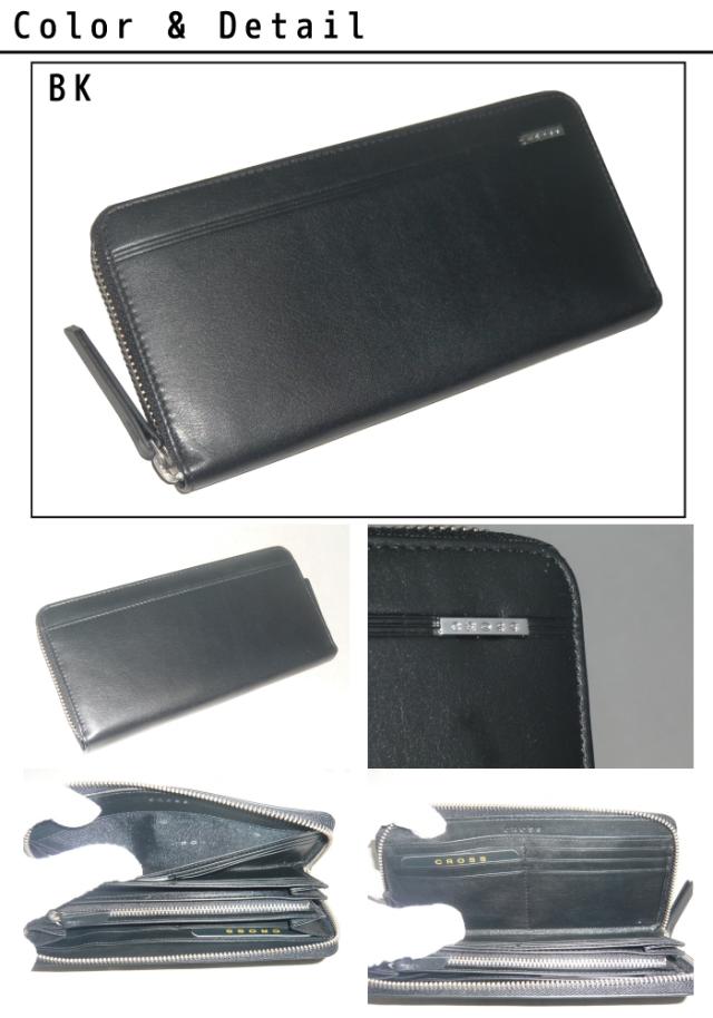 クロス] CROSS ラウンドファスナー長財布 AC-998369 potj47の通販はau