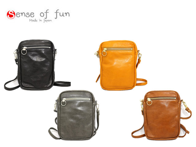 sense of fun[センスオブファン] カウレザーショルダーバッグ 29087 6613433 sense of fun[センスオブファン] カウレザーショルダーバッグ 29087