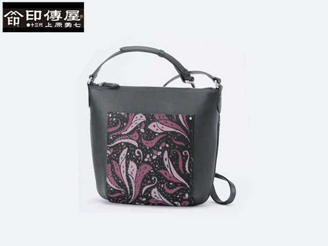 印伝  印傳屋 印伝 Frinoce フリノス ポシェット 和風 日本製 和柄 8704 indn23