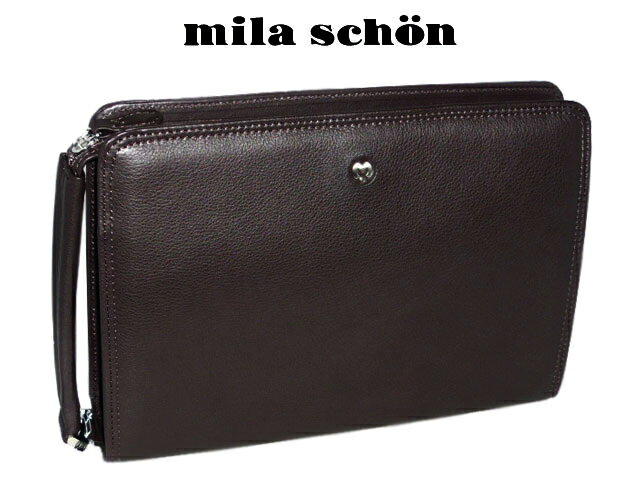 ミラショーン mila schon キップ クレスタ メンズポーチ 三角 193221