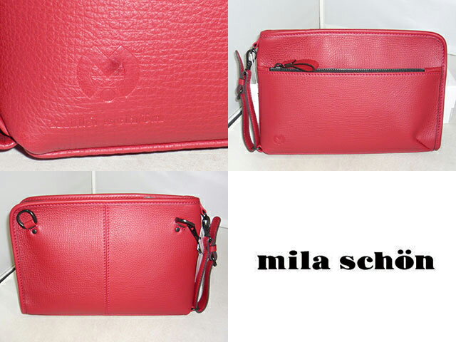 ミラショーン mila schonセカンドバッグ クラッチショルダーバッグ バル 牛革 291151_2