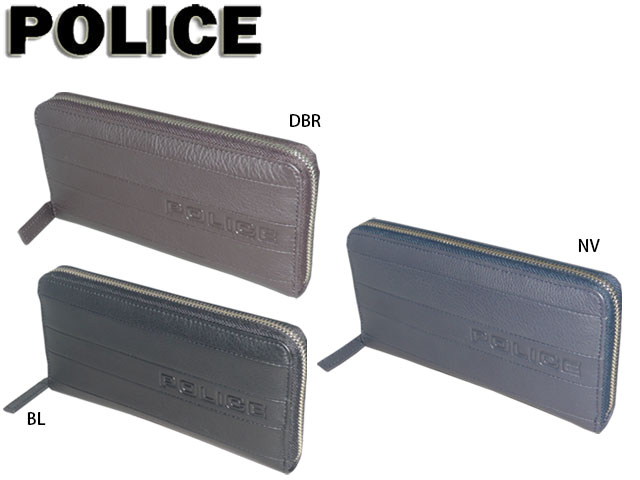 ポリス POLICE BICOLORE ビコローレ 長財布 ラウンドファスナー 0408 PA-59903 tor03