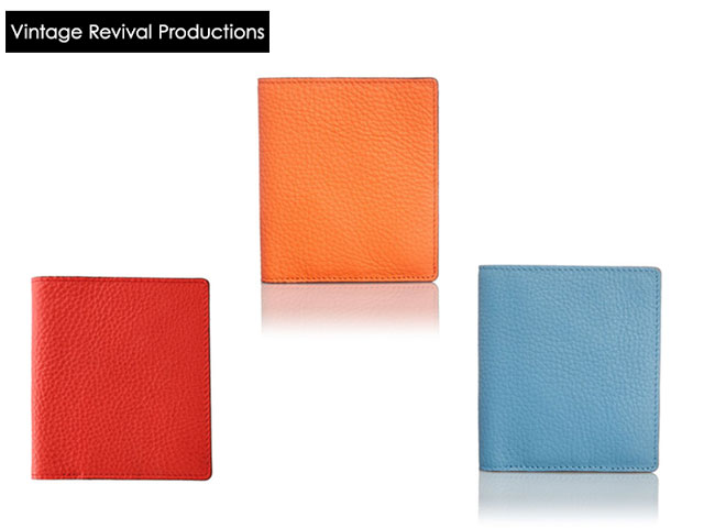 [ビンテージリバイバルプロダクションズ] Vintage Revival Productions 二つ折り財布 日本製 軽量 薄型 シュリンクレザー 59207の通販は
