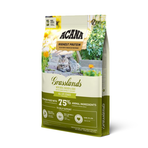 アカナ　グラスランドキャット　（全猫種用） 4.5kg【キャットフード】【正規品】