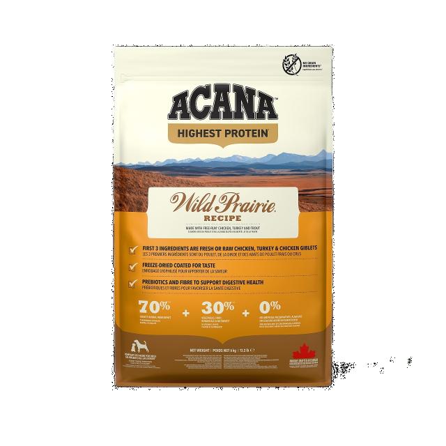 【NEWパッケージ】アカナ ワイルドプレイリードッグレシピ6kg 正規品