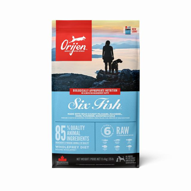 オリジン　シックスフィッシュドッグ　11.4kｇ【6フィッシュドッグ】【ドッグフード】【正規品】