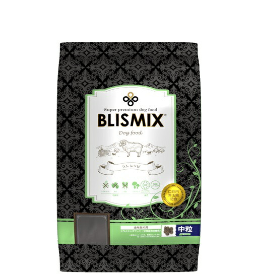 ブリスミックス 犬用　ラム 中粒 13.6kgおやつのプレゼント付き【ドッグフード】【正規品】の通販は