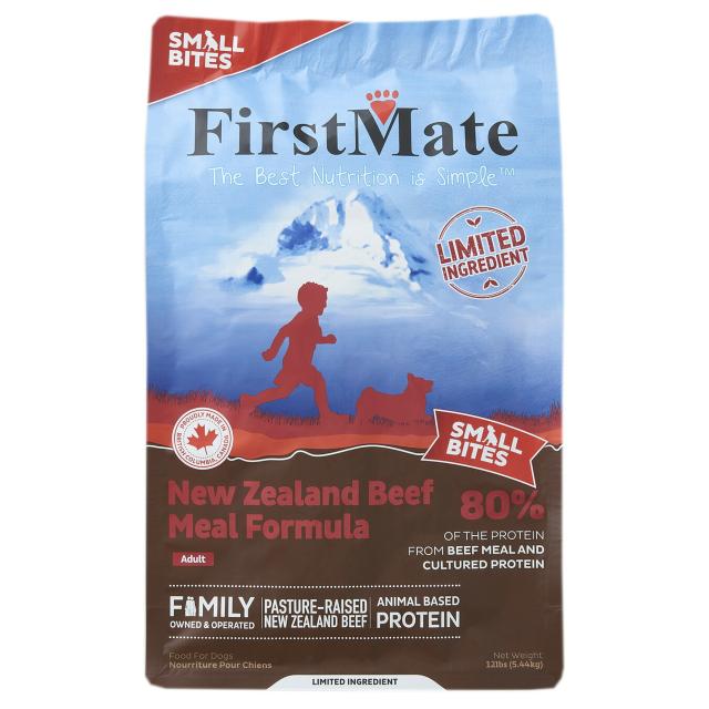 【選べるおやつのオマケ付】ファーストメイトドッグフード　ニュージーランドビーフ スモールバイツ （小粒）5.44kg【ドッグフード】【正規品】