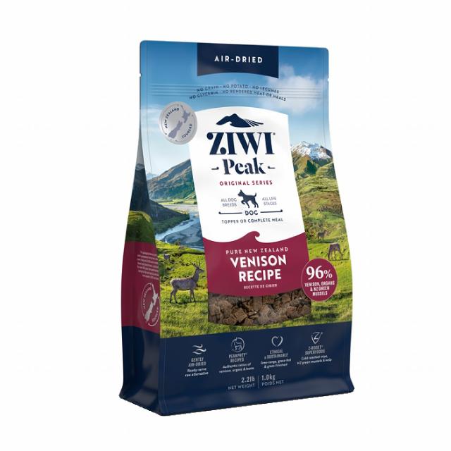 【おまけ付き】ZIWI Peak（ジウィピーク） エアドライ・ドッグフード ベニソン1kg【トッピングにおすすめ】【正規品】 ジウィピーク ドッグフード エアドライドッグフード