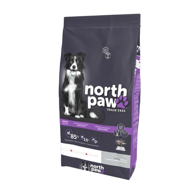 north pawノースパウ　チキン＆ニシン11.4kg おやつのプレゼント付き【ドッグフード】【正規品】の通販は
