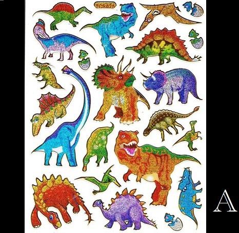 恐竜プリズムステッカー キラキラシール ちょっとスペシャルなステッカー お届け方法ゆうパケットメール便の通販はau Pay マーケット Pochi Pochi