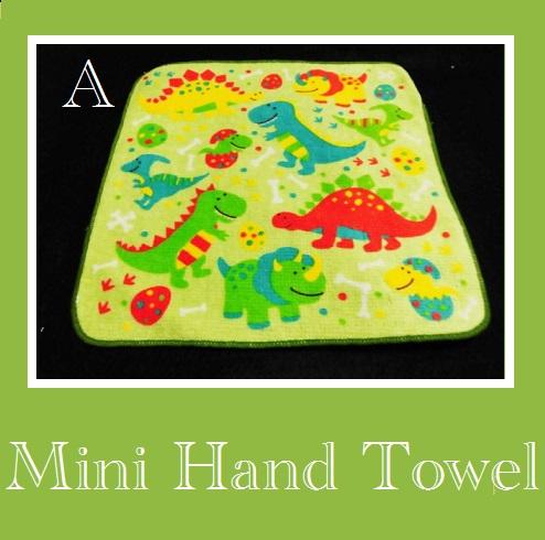 99円ミニタオルハンカチ 猫柄 恐竜 Aの通販はau Pay マーケット Pochi Pochi