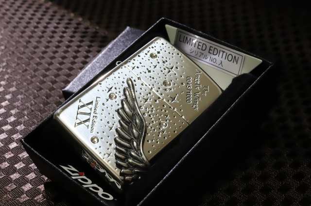 限定ZIPPO】2019 エンジェルウイング シルバー 翼 羽 銀 限定ジッポ