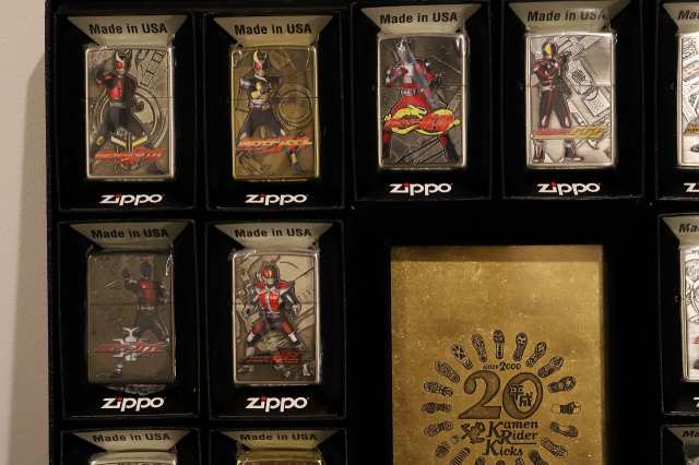 仮面ライダーZIPPO】限定生産50個のみ 平成仮面ライダー20作品記念 