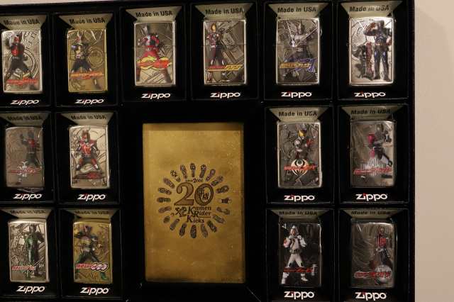 【仮面ライダーZIPPO】限定生産50個のみ 平成仮面ライダー20作品記念セット 正規品 仮面ライダージッポ 限定ジッポ 人気 プレゼント 送料