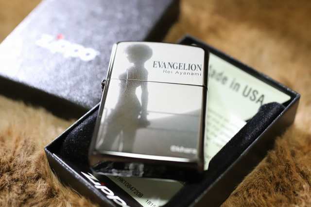 エヴァZIPPO】エヴァンゲリオン 綾波レイ＆MOON ジッポ 限定シリアル