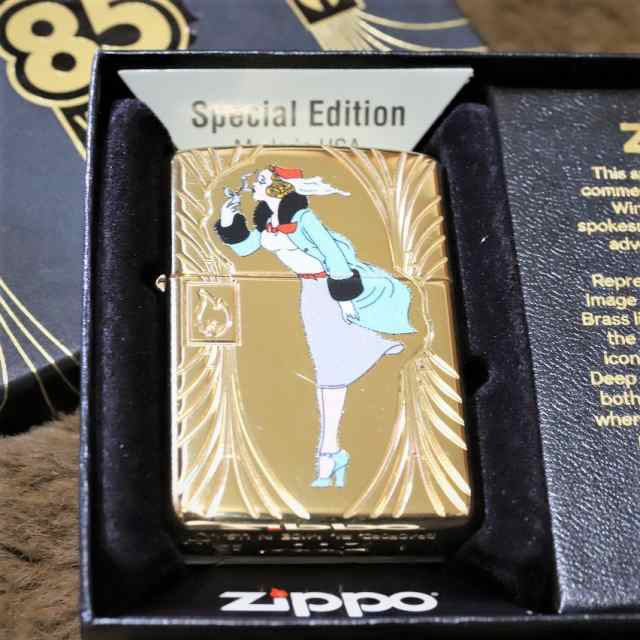 限定ZIPPO 2022年 WINDY85周年記念 ジッポ ゴールド 金 世界12500個