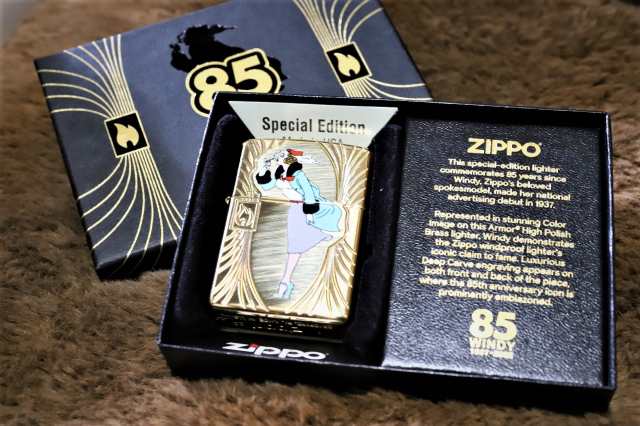 限定ZIPPO 2022年 WINDY85周年記念 ジッポ ゴールド 金 世界12500個