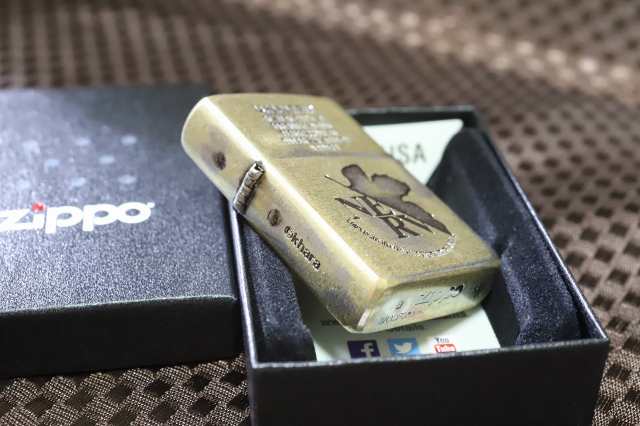 エヴァZIPPO】エヴァンゲリオン ネルフマーク ジッポ 限定 シリアル