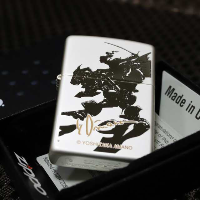 天野喜孝 ZIPPO】 ファイナルファンタジー6 ジッポ コーティング加工