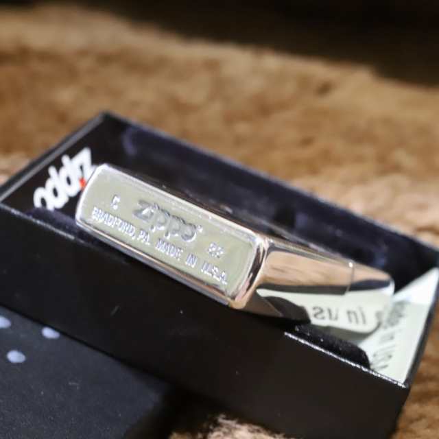 ZIPPO】DICE GAME シルバー 2面加工 サイコロ ジッポ オイルライター