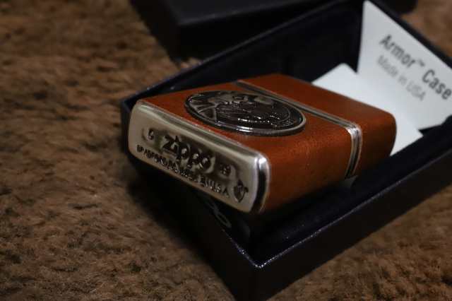 【ルパンZIPPO】 革巻きヴィンテージ ルパン 正規品 ルパンジッポ アーマージッポ ルパン三世 人気 プレゼント 送料無料 Armor zippo  ラ