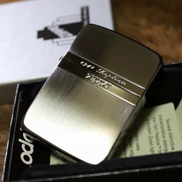 ZIPPO】1941レプリカ ミラーライン ブラックサテン ブランド おすすめ