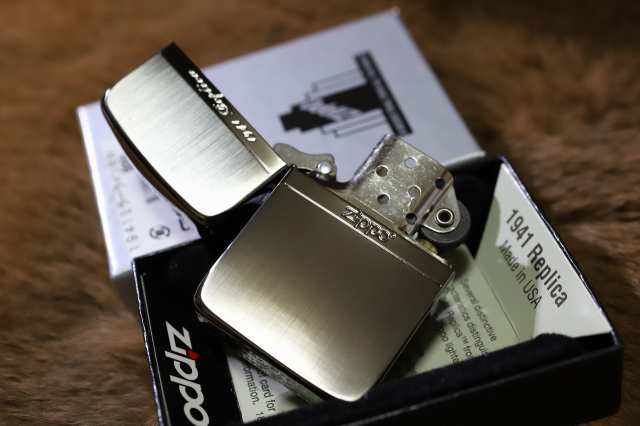 ZIPPO】1941レプリカ ミラーライン ブラックサテン ブランド おすすめ