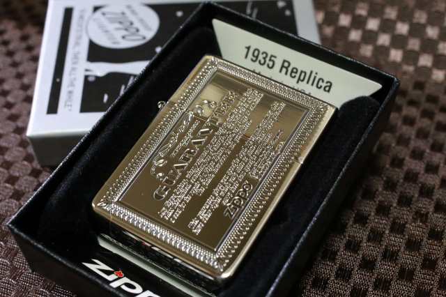 ZIPPO】 1935レプリカ ギャランティー シルバー しぶい ジッポライター 