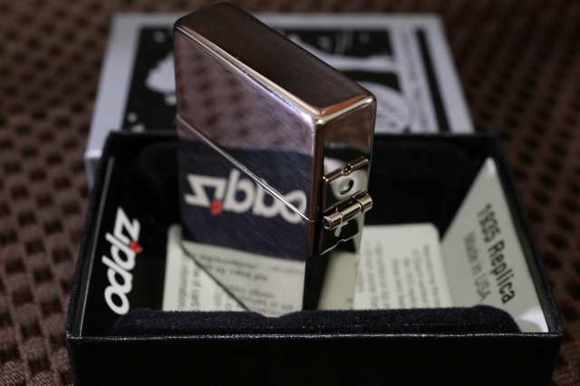 ZIPPO】 1935レプリカ ギャランティー シルバー しぶい ジッポライター